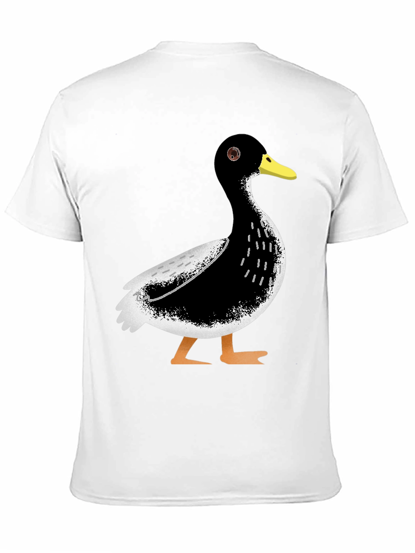 Duck Graphic T-Shirt - Casual Black Tee