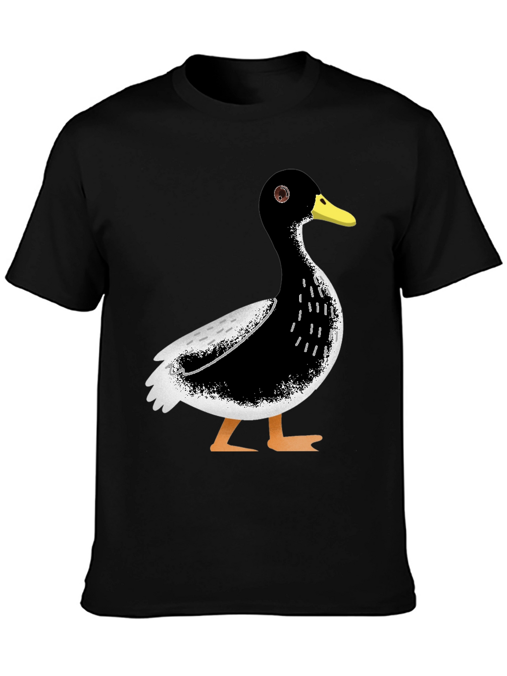 Duck Graphic T-Shirt - Casual Black Tee