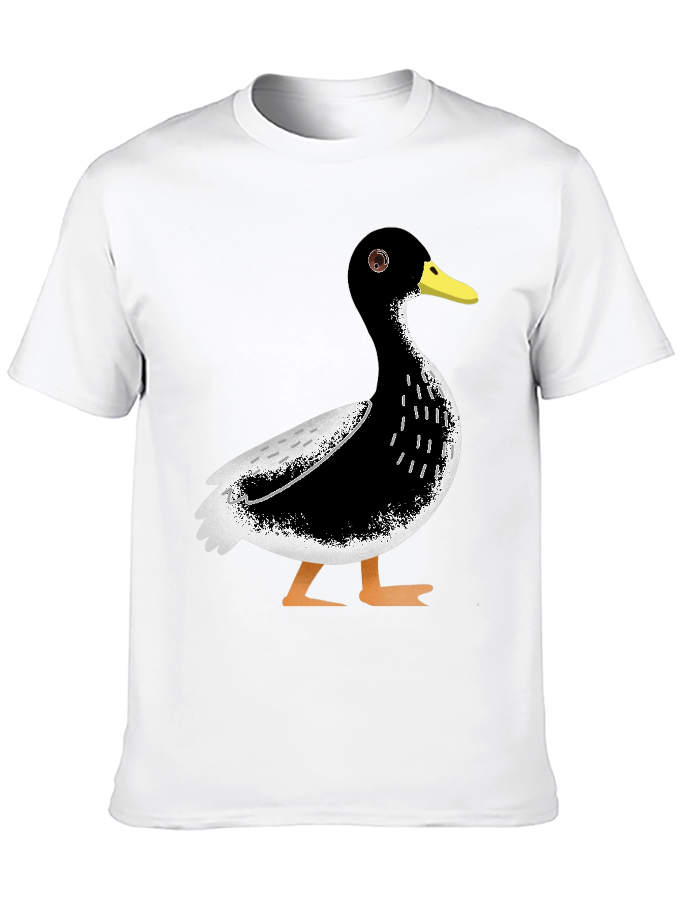 Duck Graphic T-Shirt - Casual Black Tee