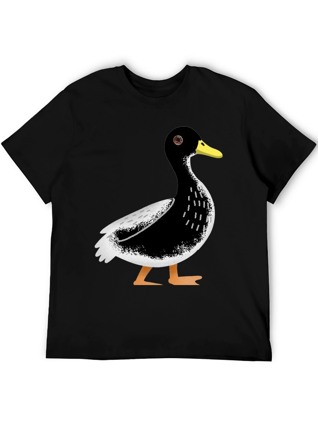 Duck Graphic T-Shirt - Casual Black Tee