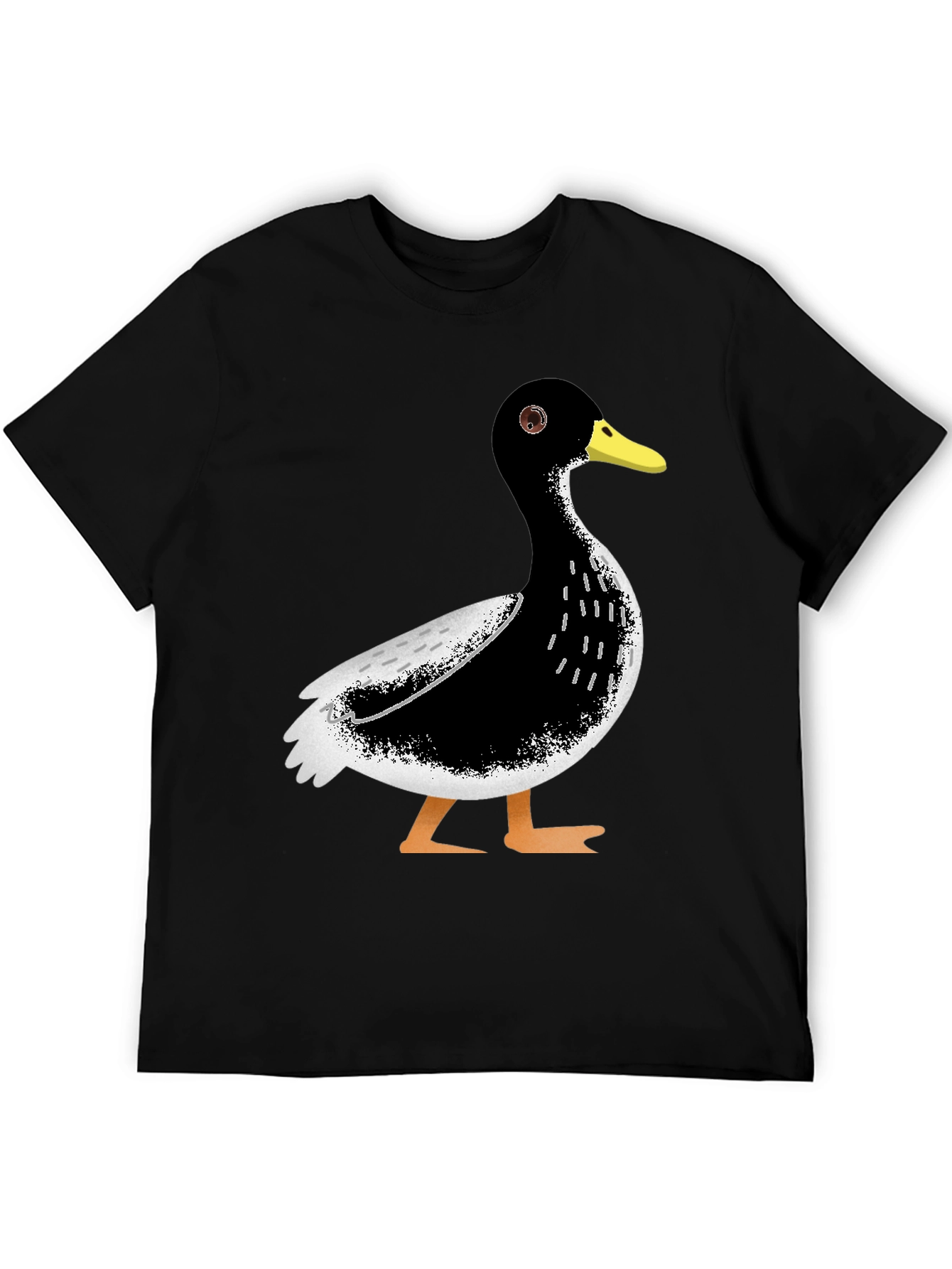 Duck Graphic T-Shirt - Casual Black Tee