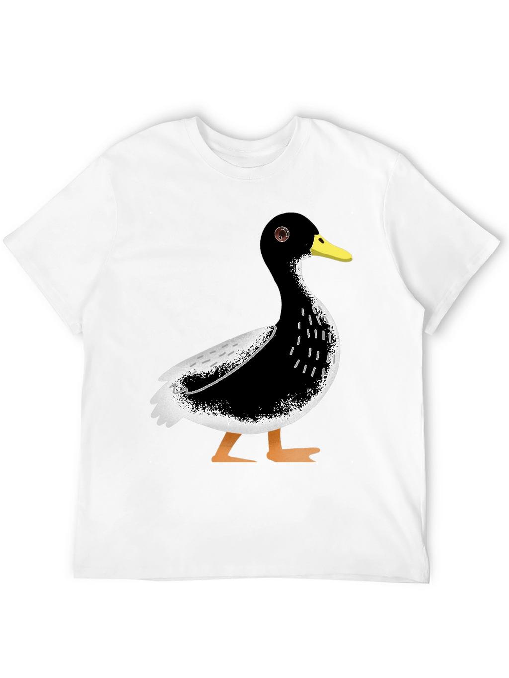 Duck Graphic T-Shirt - Casual Black Tee