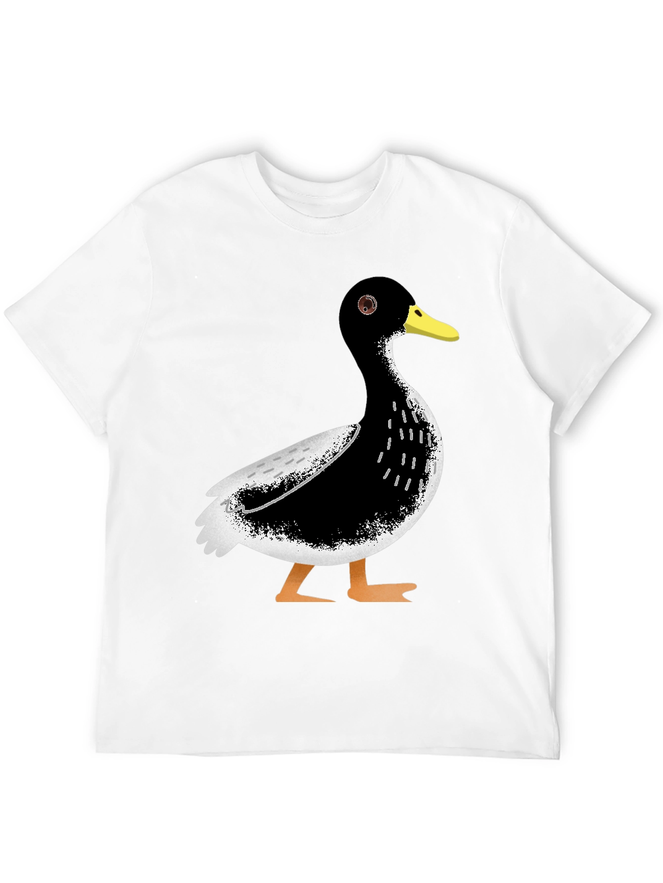 Duck Graphic T-Shirt - Casual Black Tee
