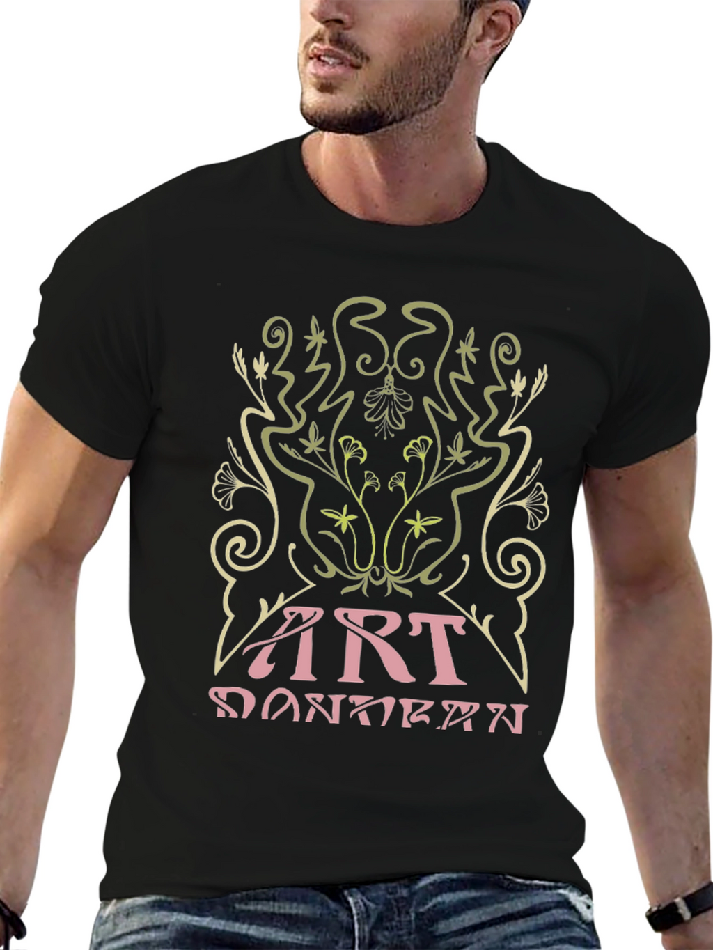 Art Nouveau Inspired Graphic Tee