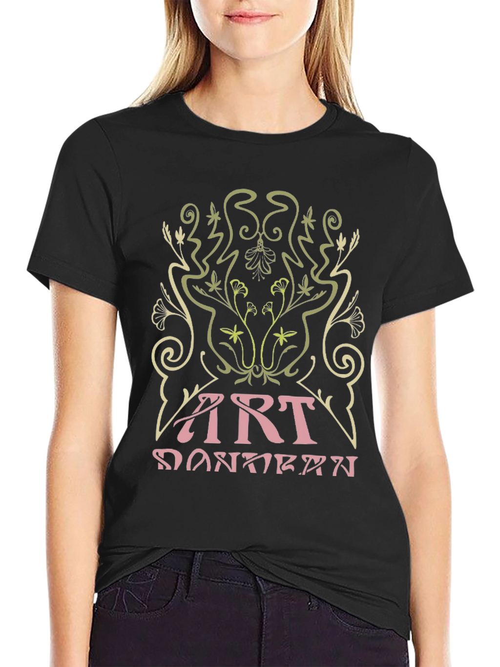 Art Nouveau Inspired Graphic Tee