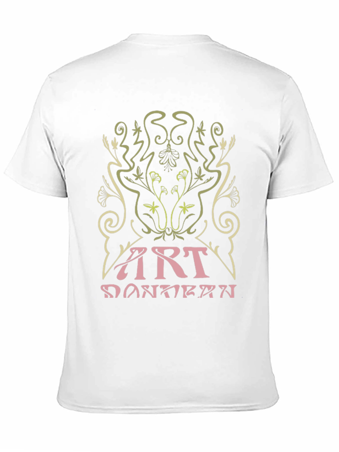 Art Nouveau Inspired Graphic Tee