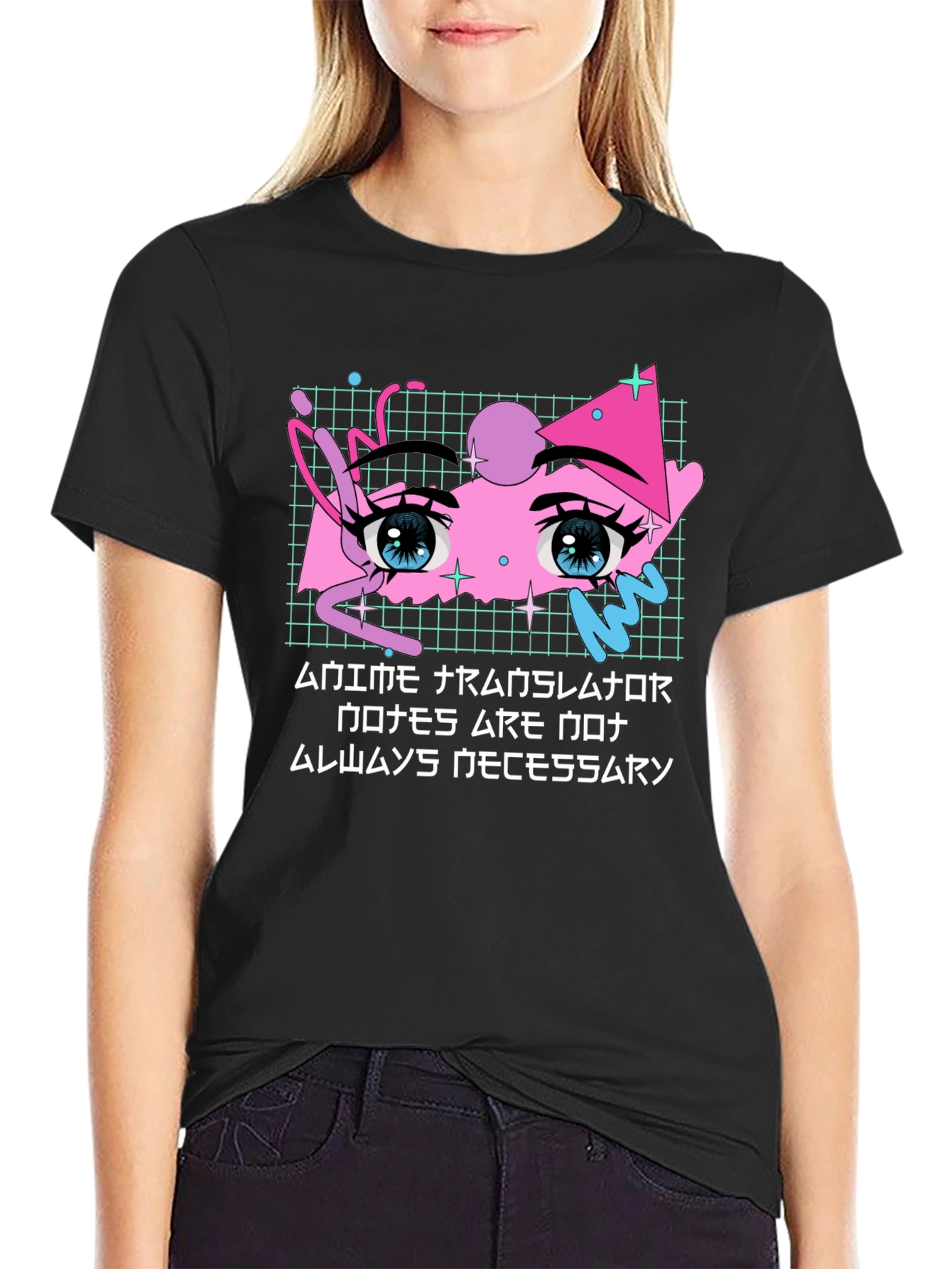 Anime Aesthetic Graphic Print T-Shirt