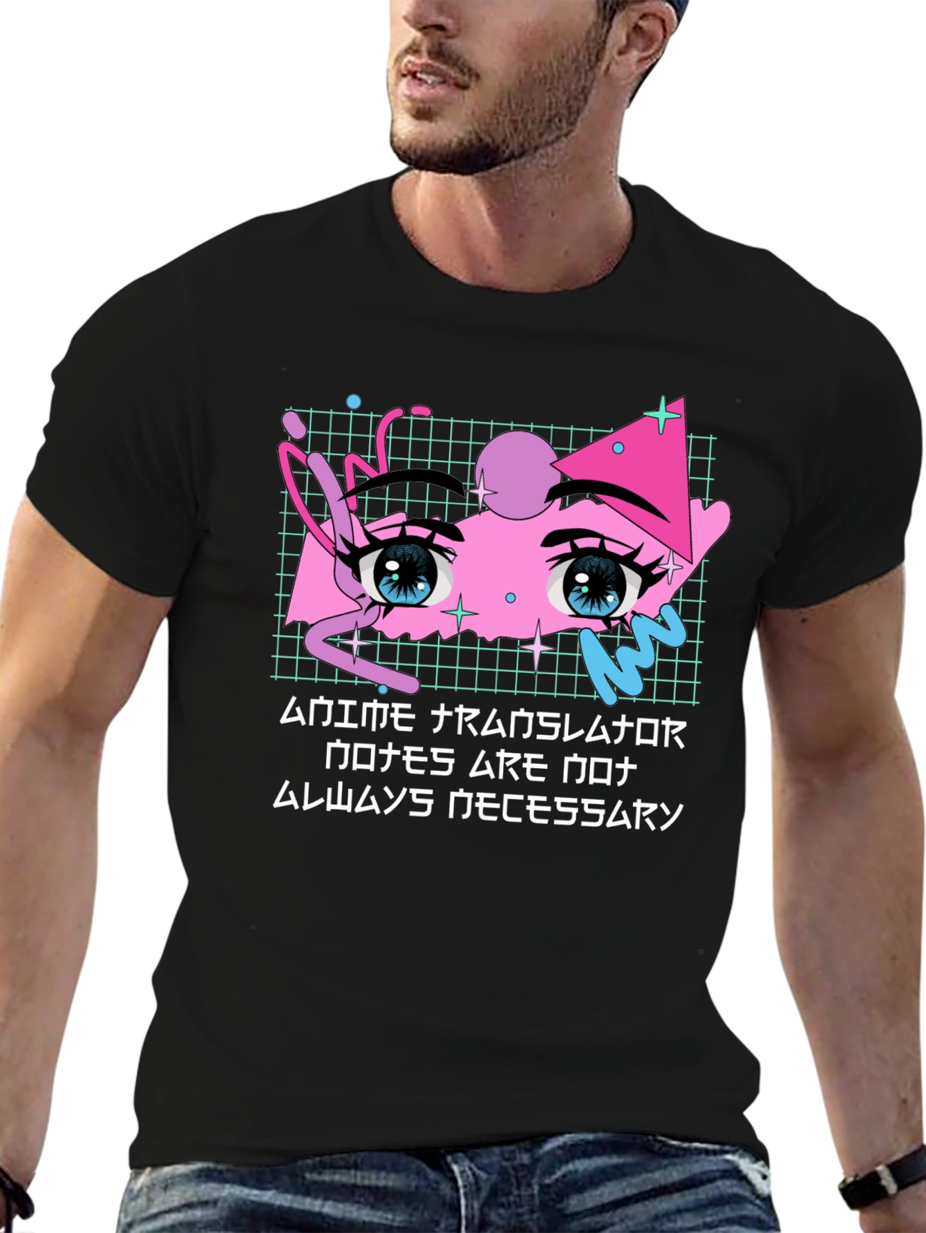 Anime Aesthetic Graphic Print T-Shirt