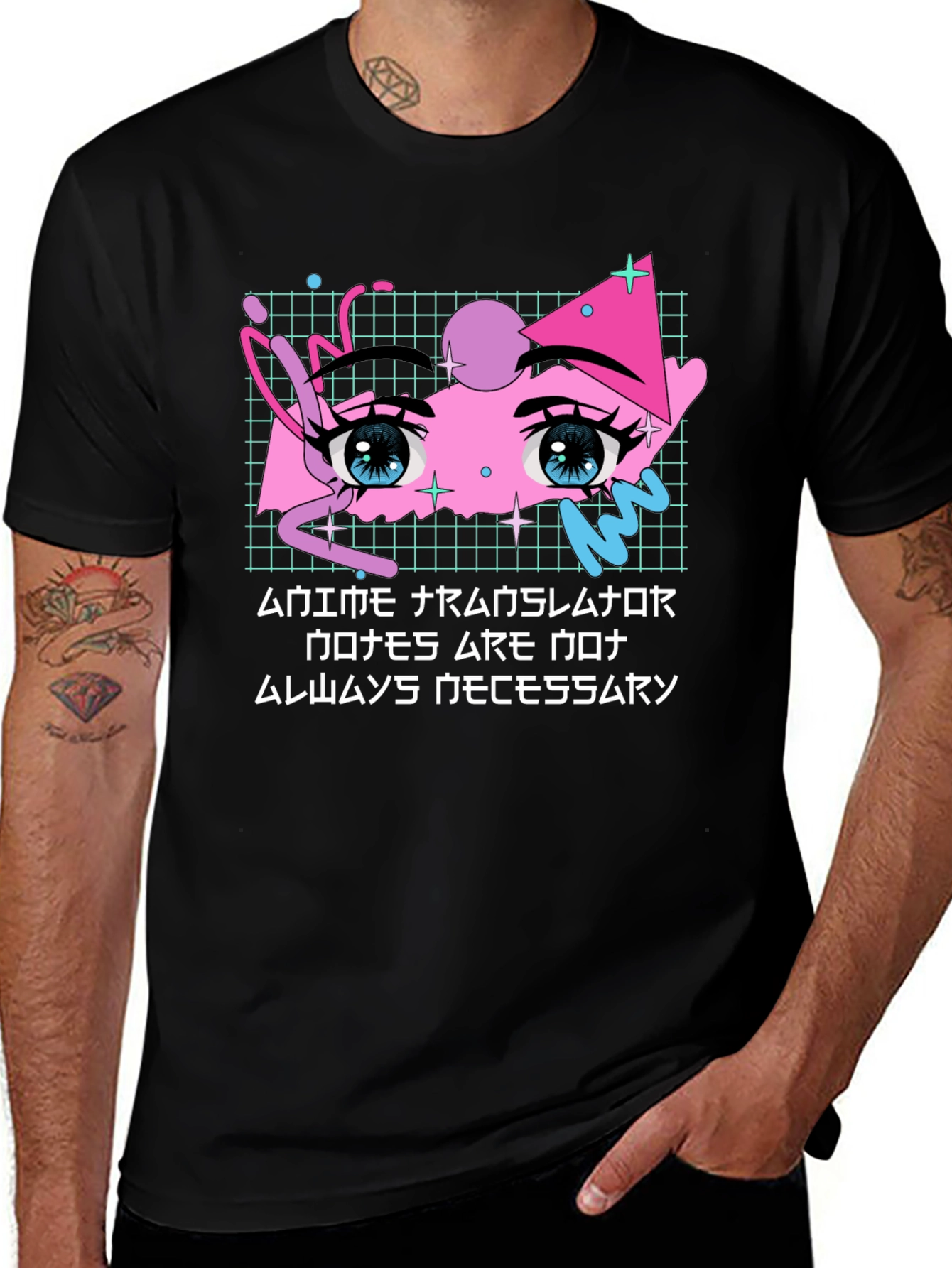 Anime Aesthetic Graphic Print T-Shirt
