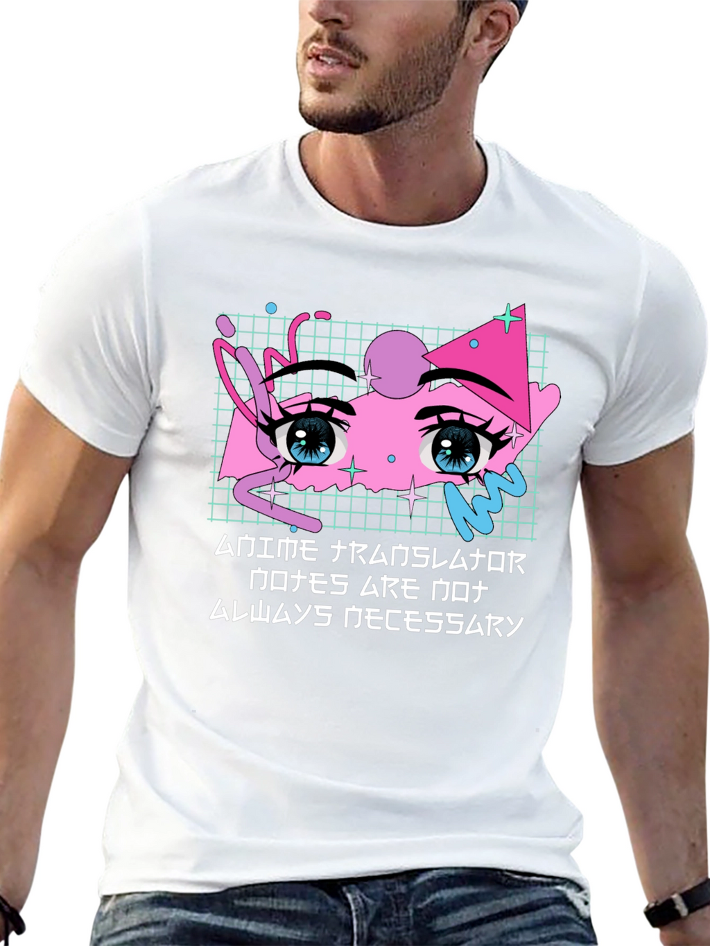 Anime Aesthetic Graphic Print T-Shirt