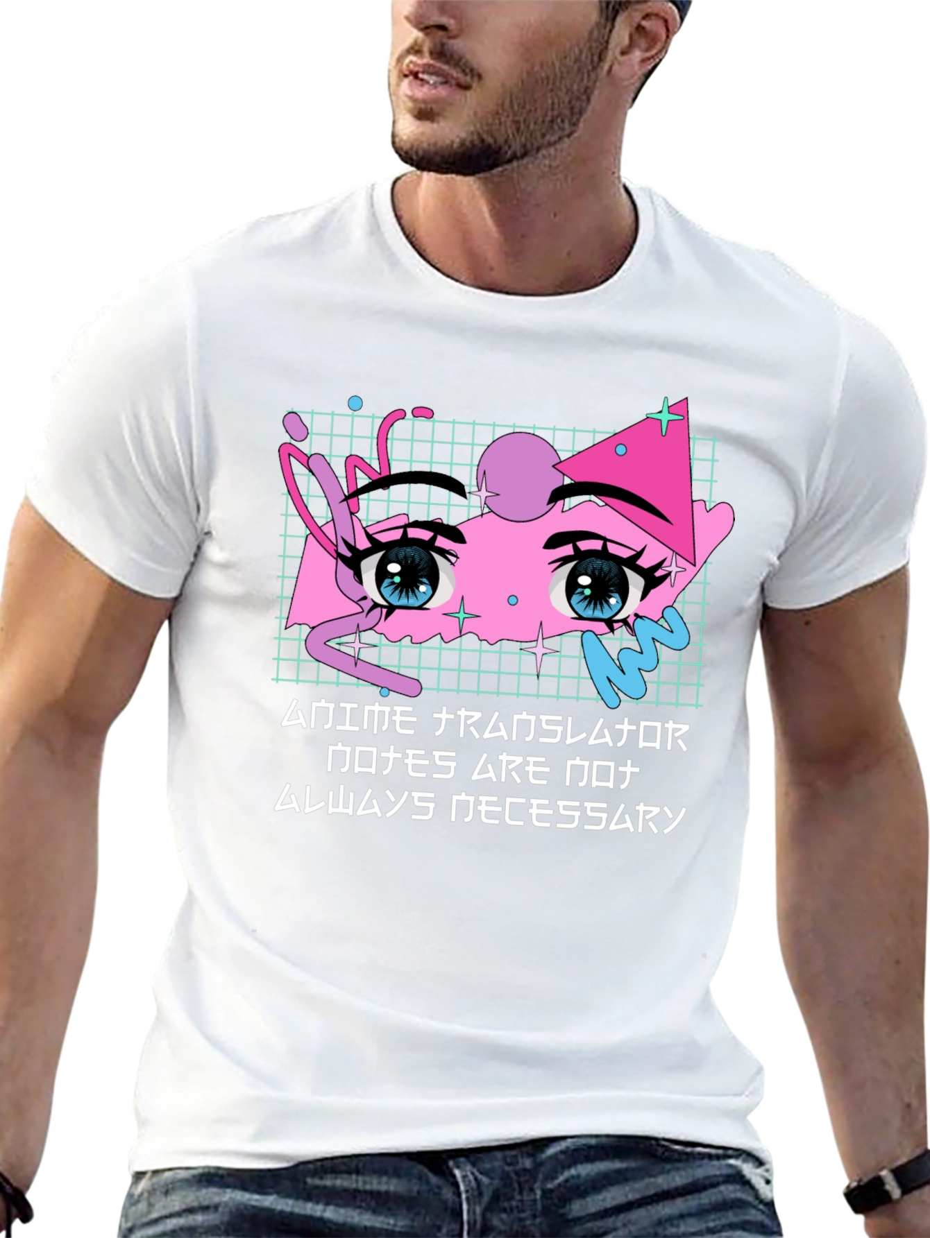 Anime Aesthetic Graphic Print T-Shirt
