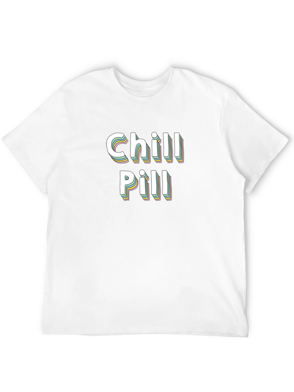 Chill Pill Graphic Tee - Relaxed Fit Comfort