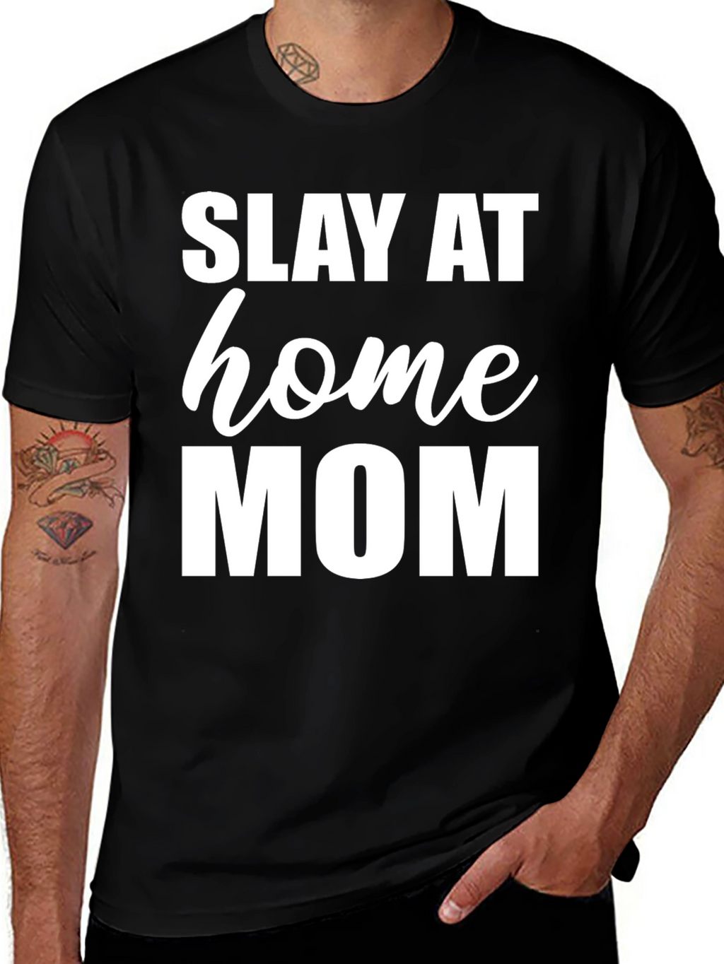 Slay At Home Mom Graphic Tee - Unisex