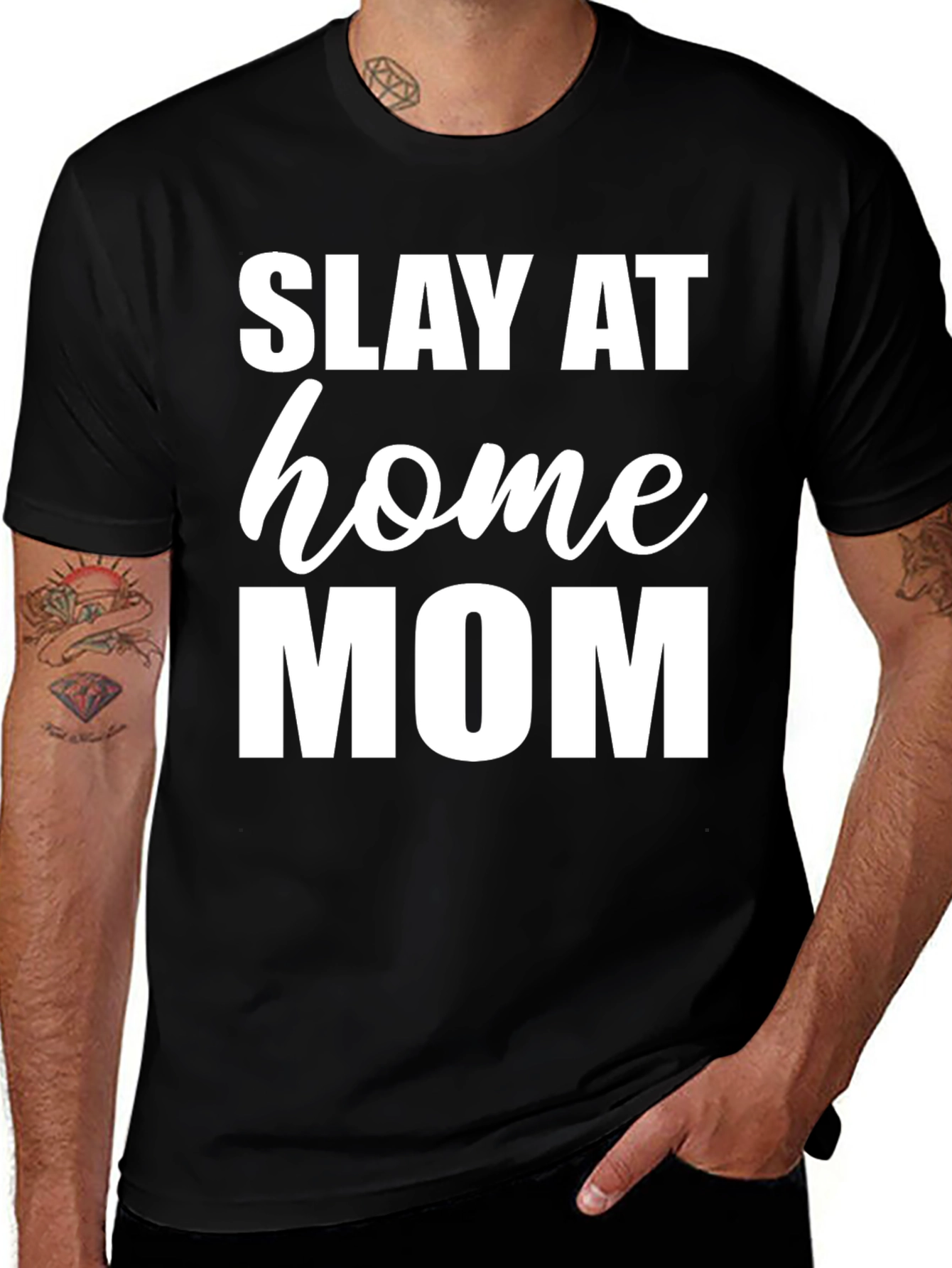 Slay At Home Mom Graphic Tee - Unisex
