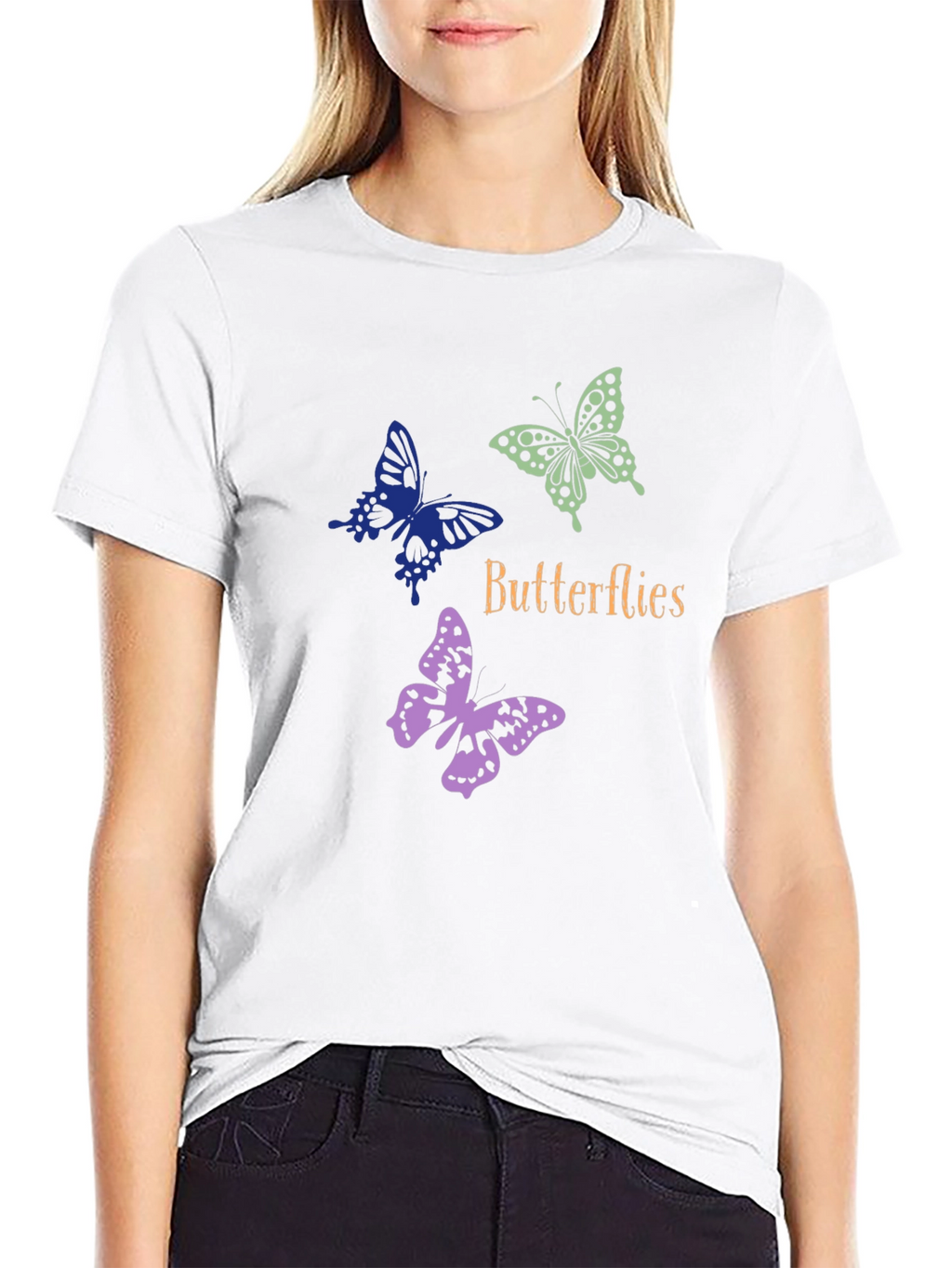 Butterfly Graphic Tee - Stylish Mens Shirt