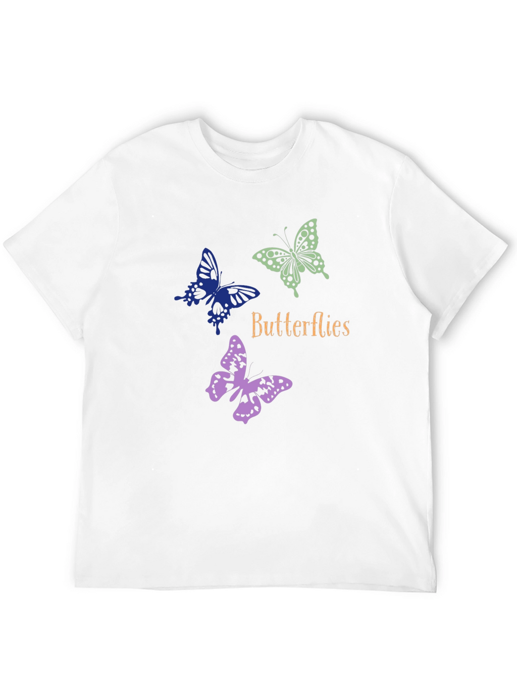 Butterfly Graphic Tee - Stylish Mens Shirt