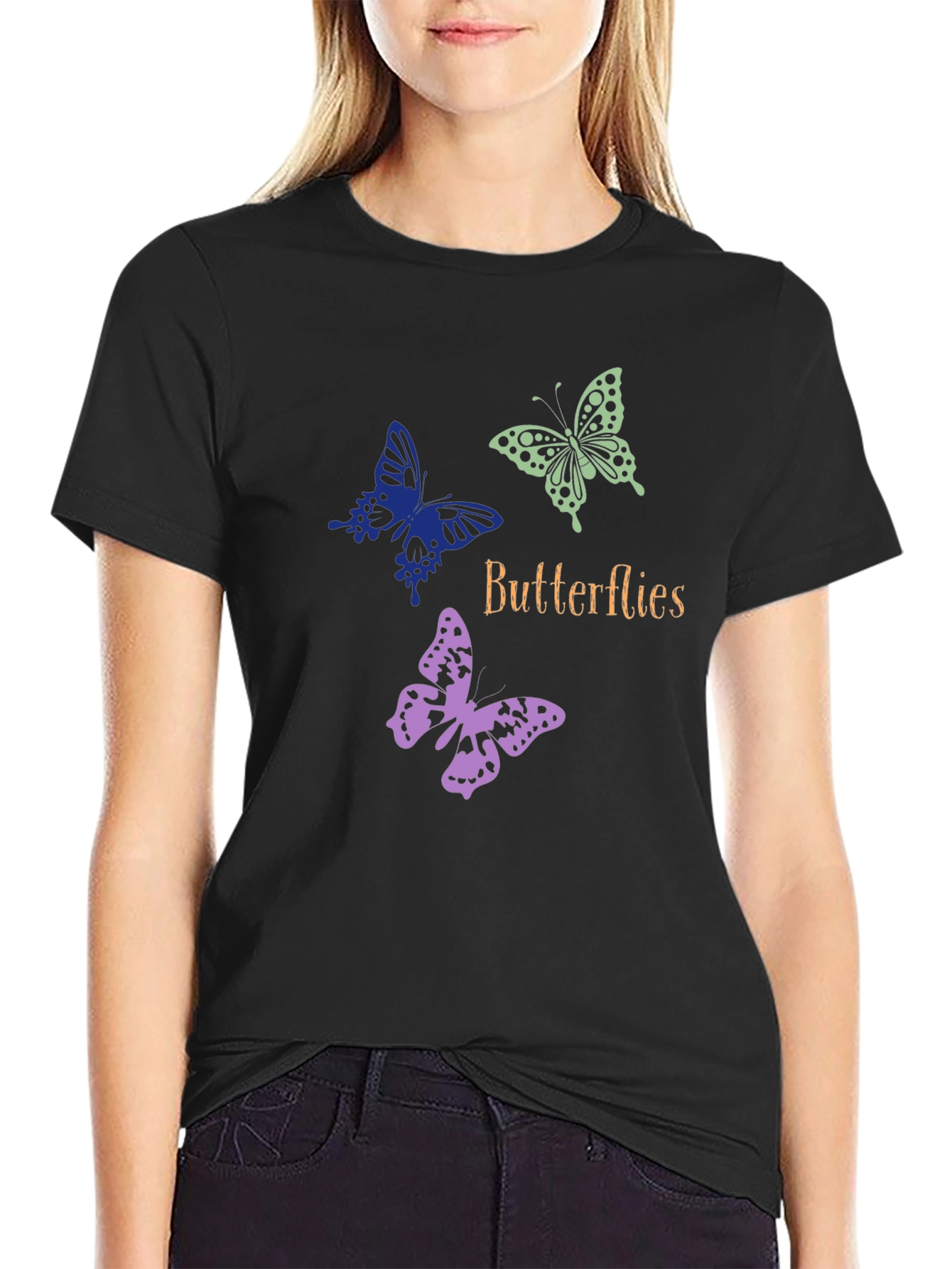 Butterfly Graphic Tee - Stylish Mens Shirt