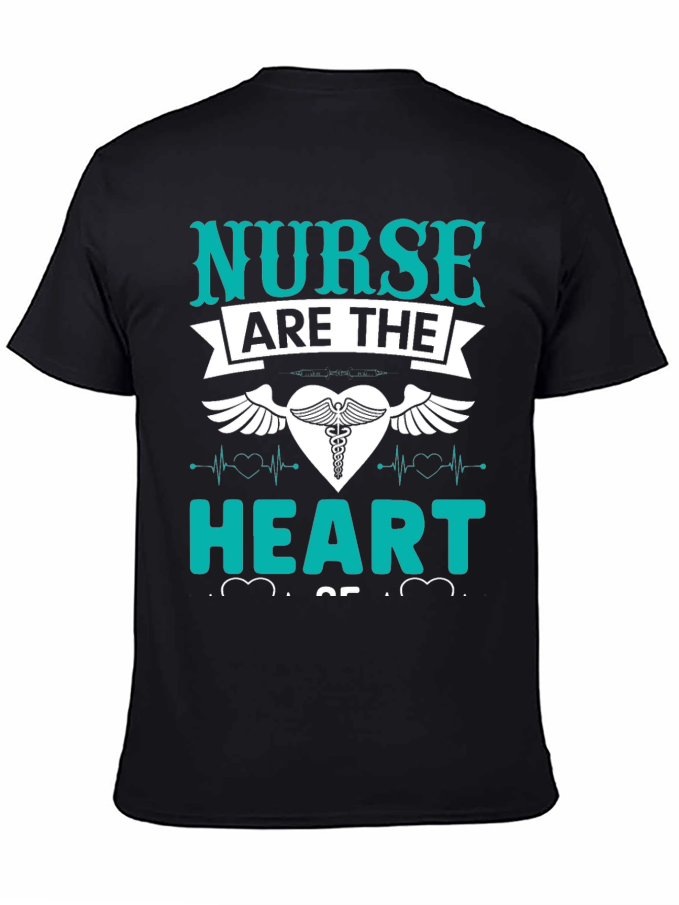 Nurse Heart T-Shirt - Medical Profession Apparel