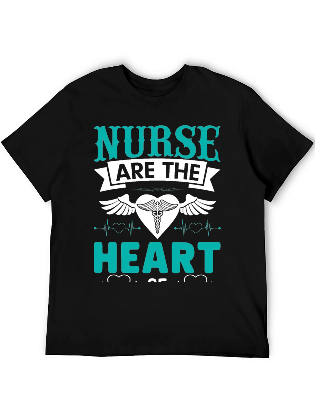Nurse Heart T-Shirt - Medical Profession Apparel