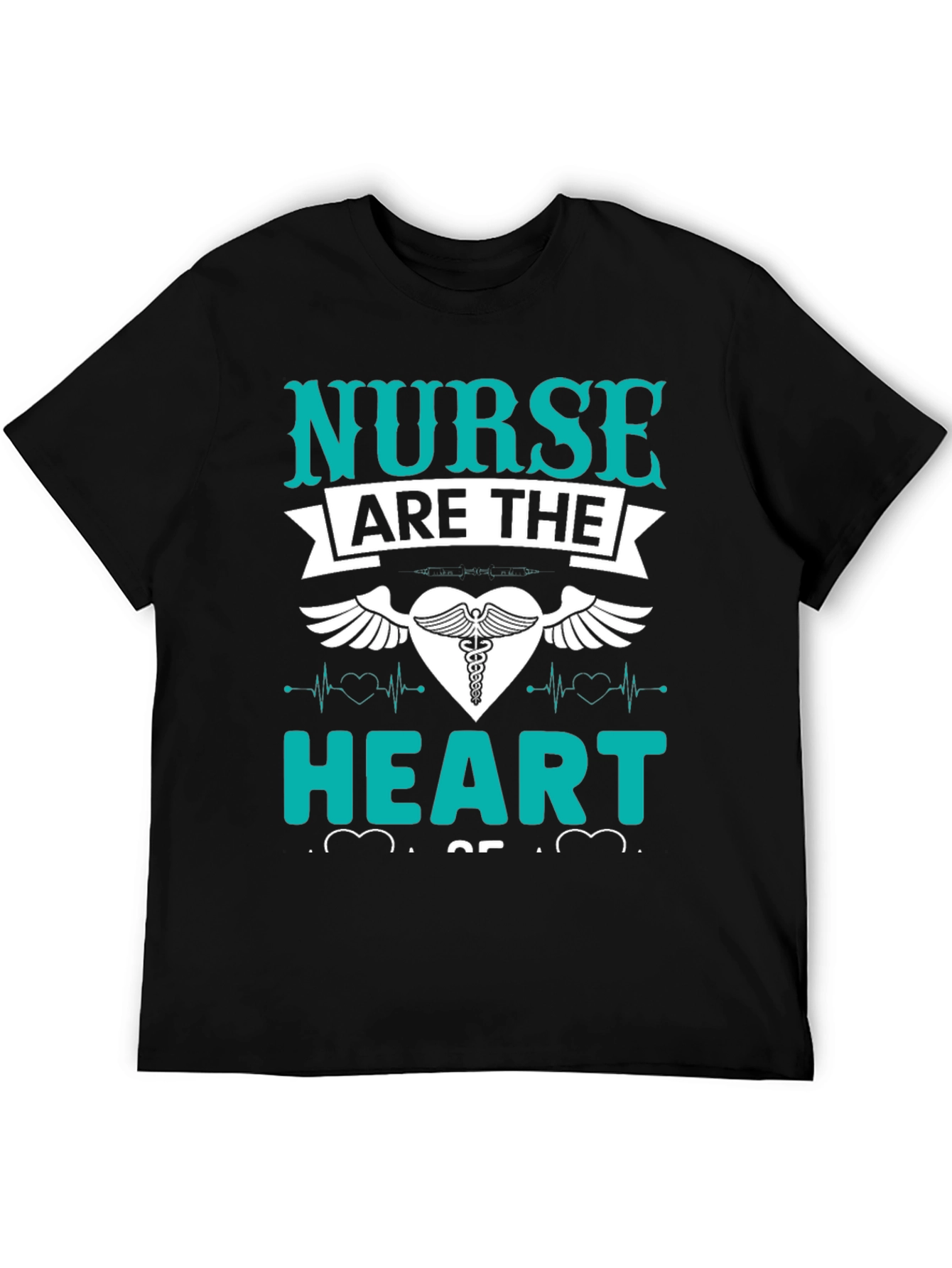 Nurse Heart T-Shirt - Medical Profession Apparel