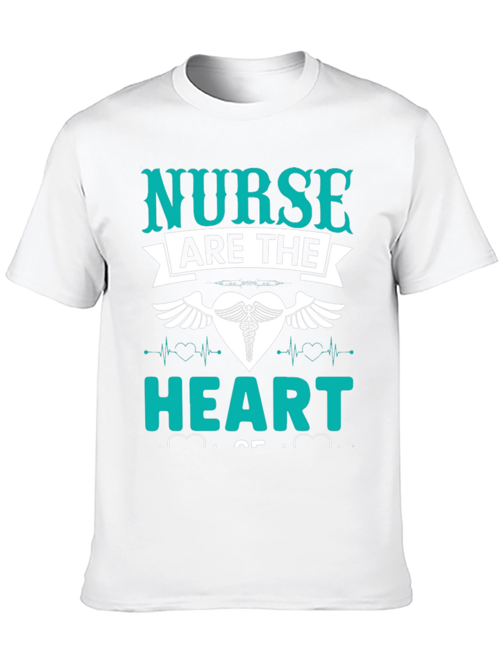 Nurse Heart T-Shirt - Medical Profession Apparel