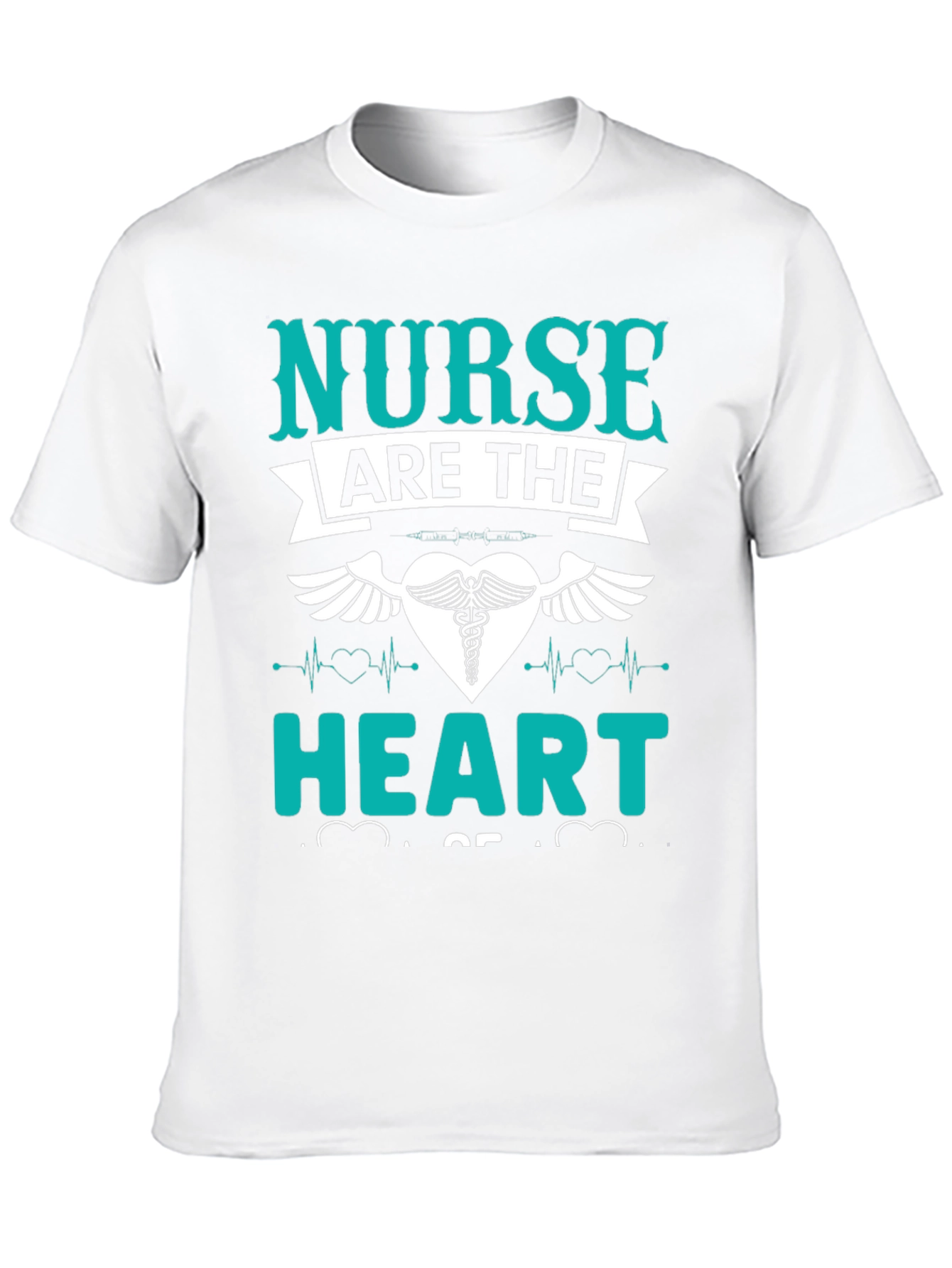 Nurse Heart T-Shirt - Medical Profession Apparel