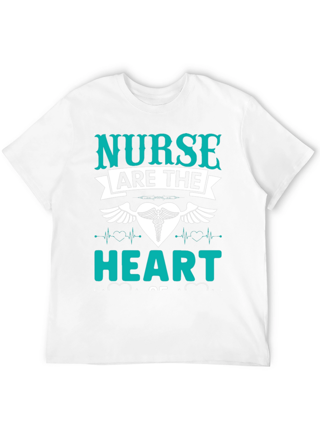 Nurse Heart T-Shirt - Medical Profession Apparel