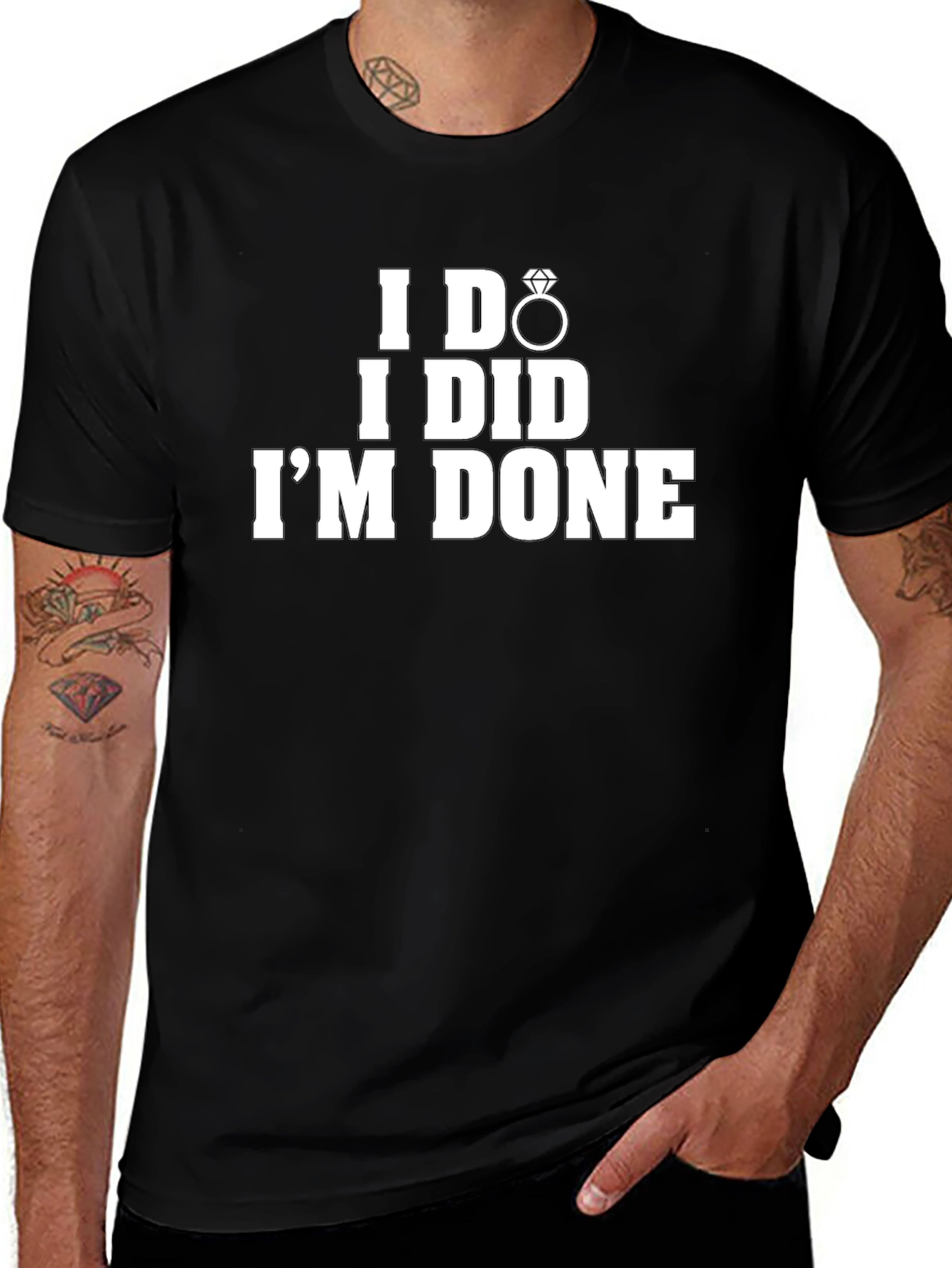 I Do I Did Im Done T-Shirt Funny Divorce Tee