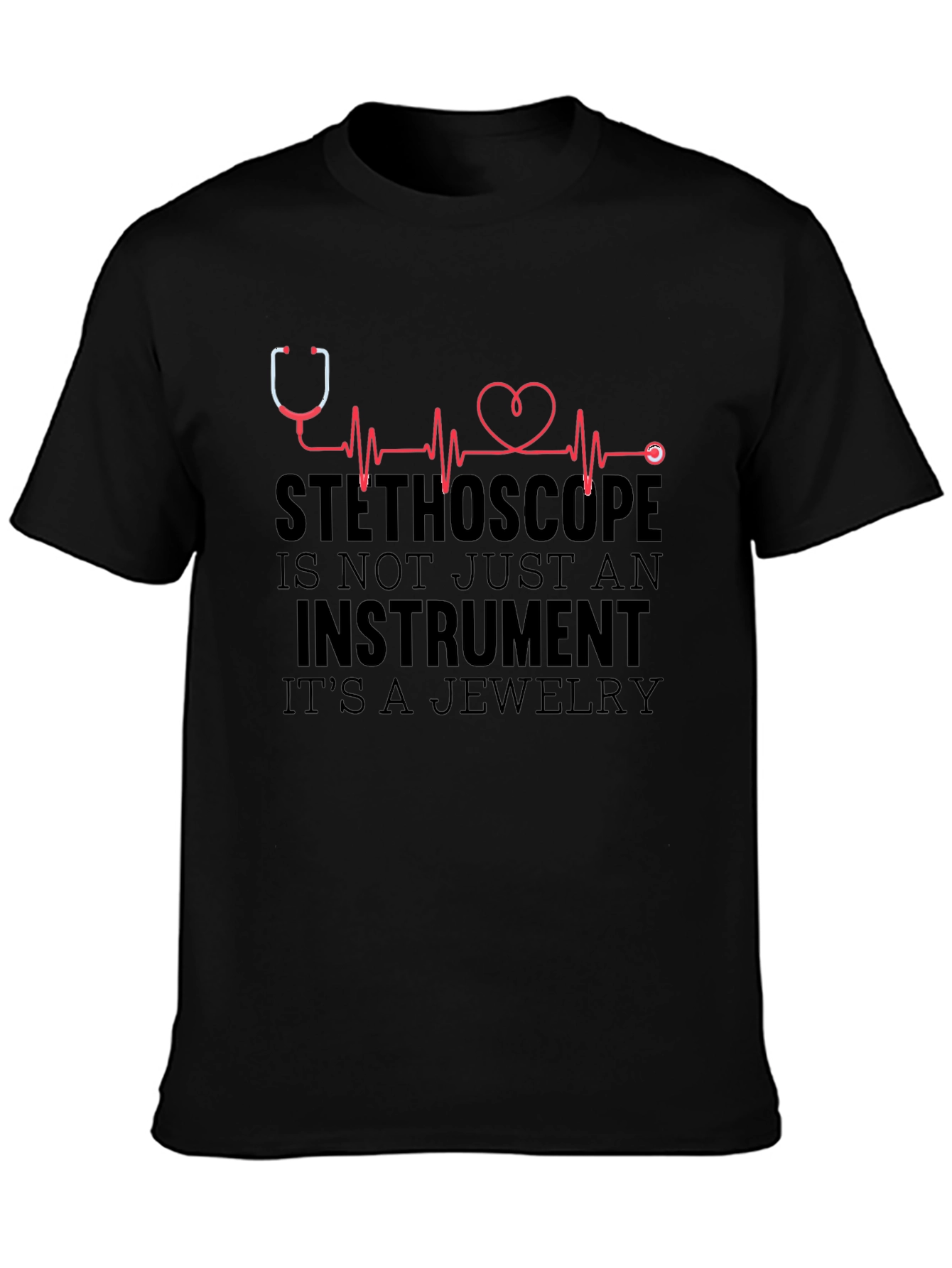 Stethoscope Jewelry Graphic Tee