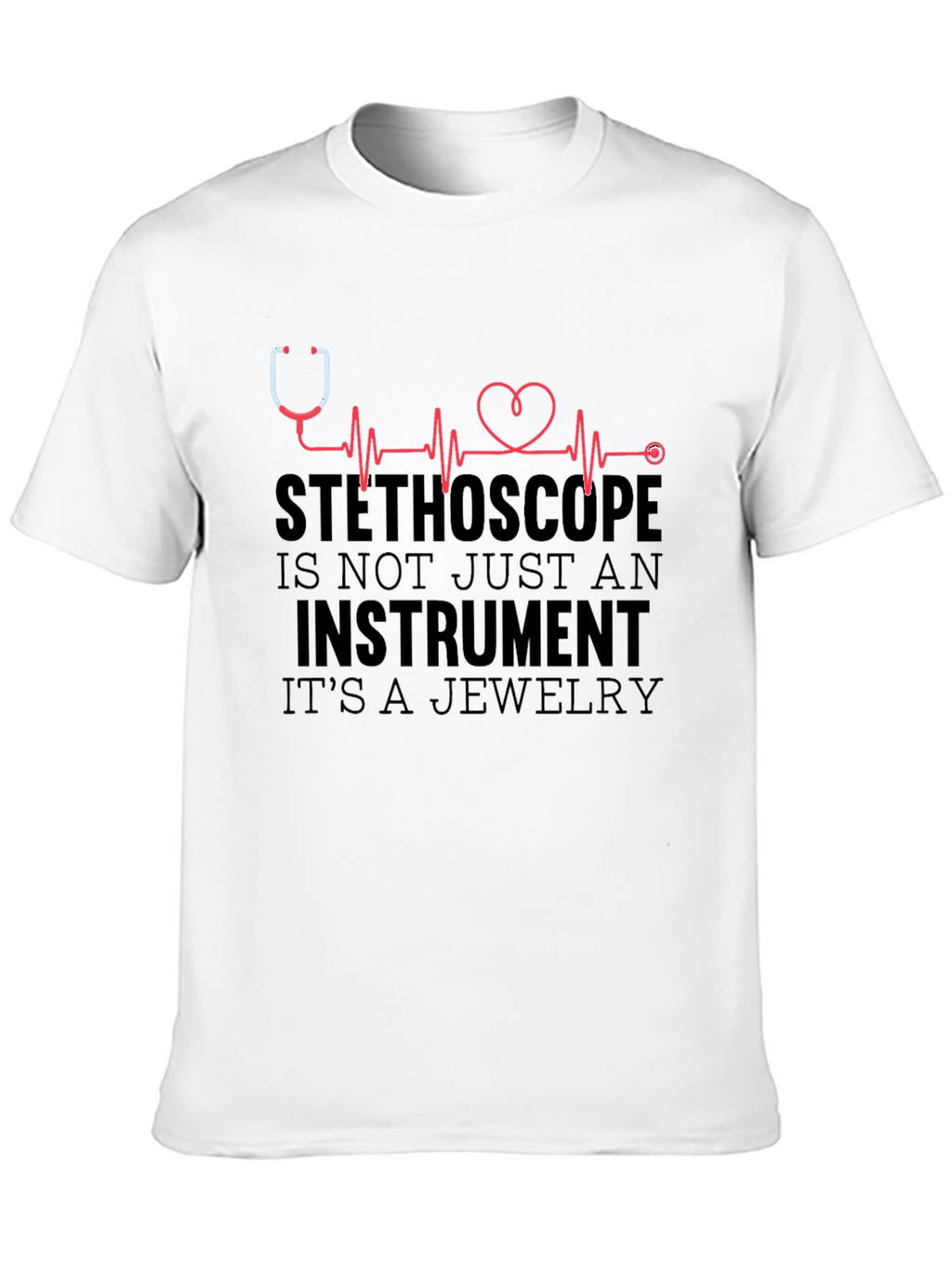 Stethoscope Jewelry Graphic Tee