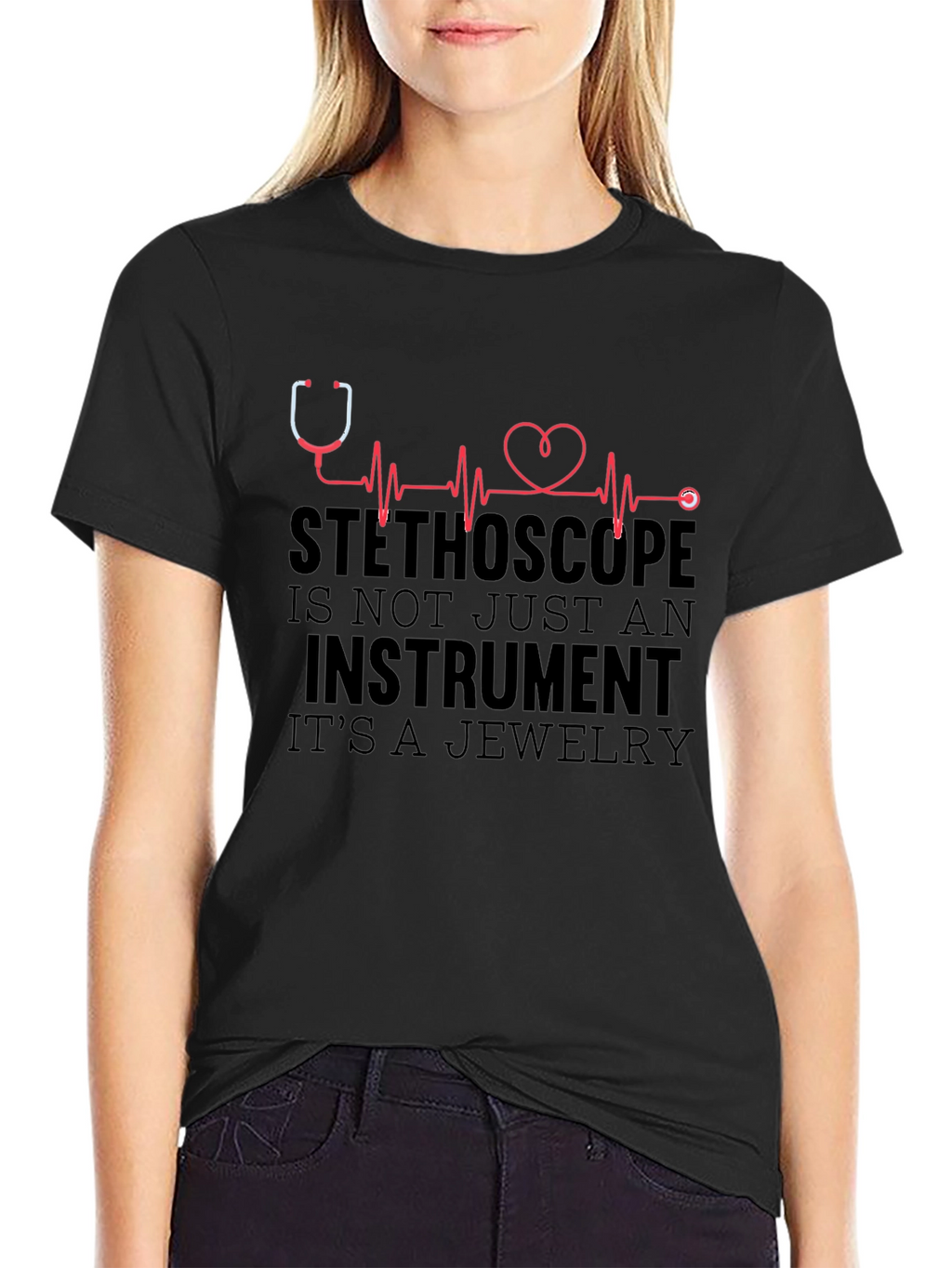 Stethoscope Jewelry Graphic Tee