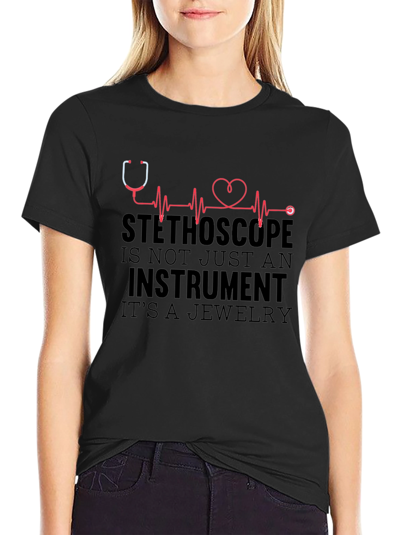 Stethoscope Jewelry Graphic Tee