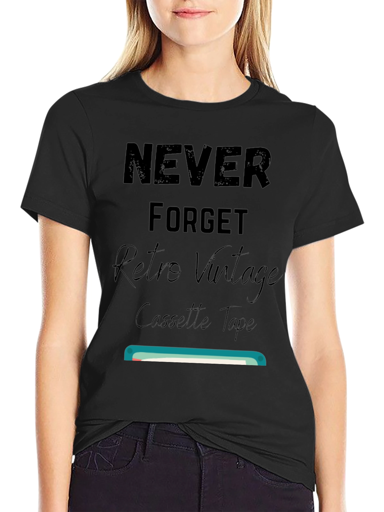Retro Vintage Cassette Tape T-Shirt