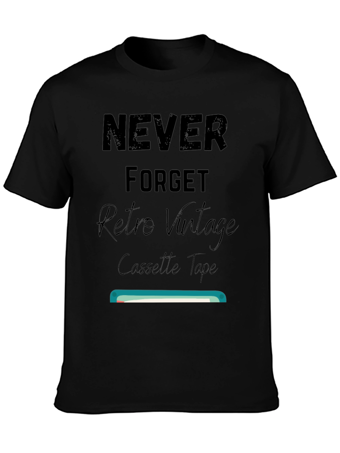 Retro Vintage Cassette Tape T-Shirt