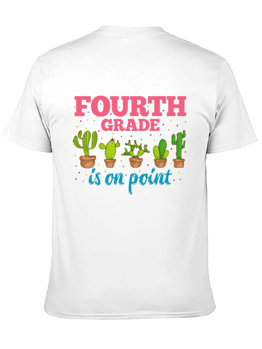 Fourth Grade Cactus Graphic T-Shirt