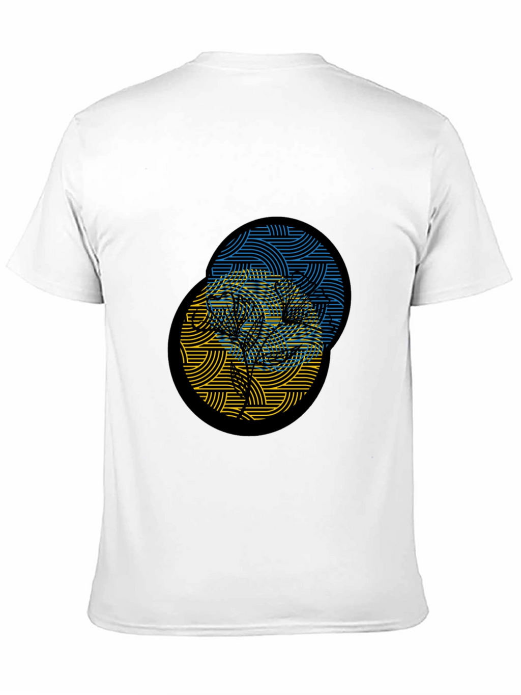 Ukraine Tree Black T-Shirt