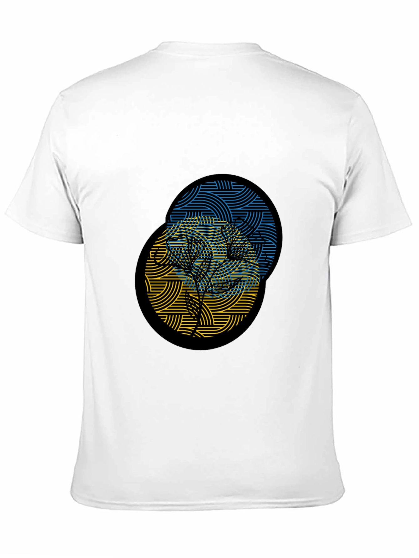 Ukraine Tree Black T-Shirt