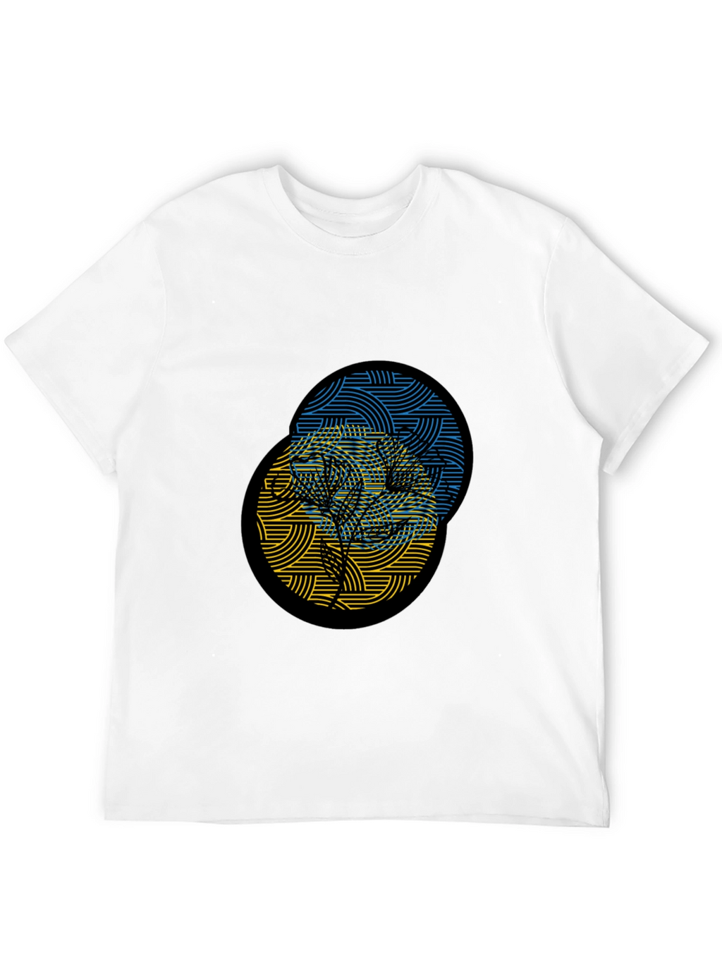 Ukraine Tree Black T-Shirt