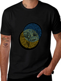 Ukraine Tree Black T-Shirt