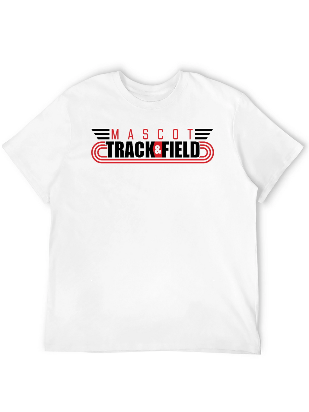 Mascot Track & Field Graphic T-Shirt