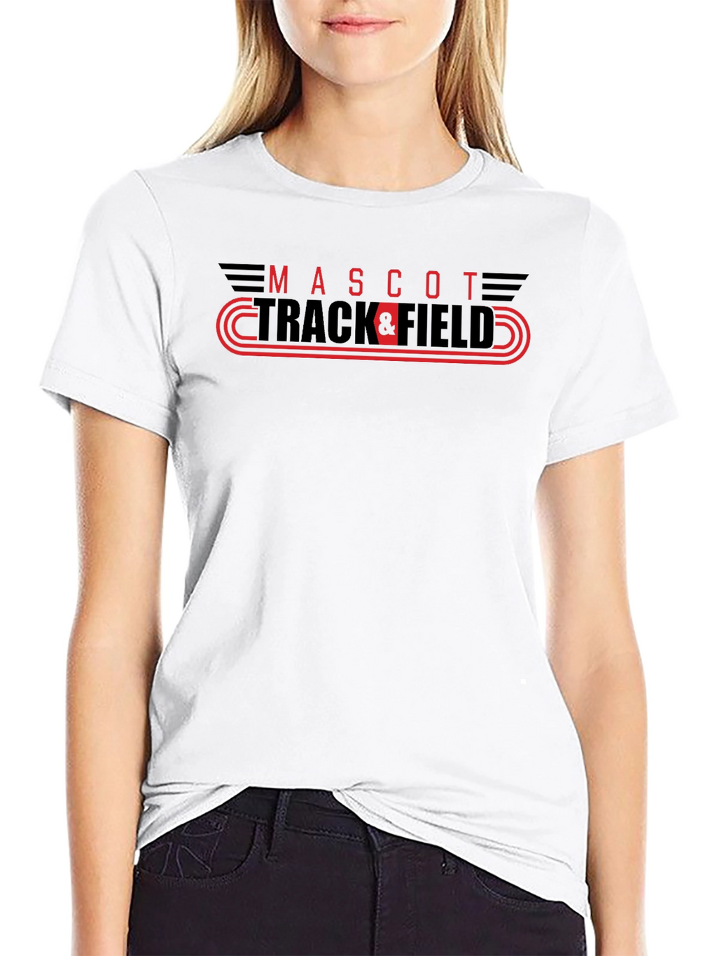 Mascot Track & Field Graphic T-Shirt