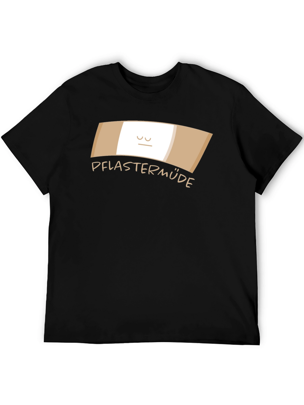 Pflastermude Cartoon Bandage Graphic T-Shirt