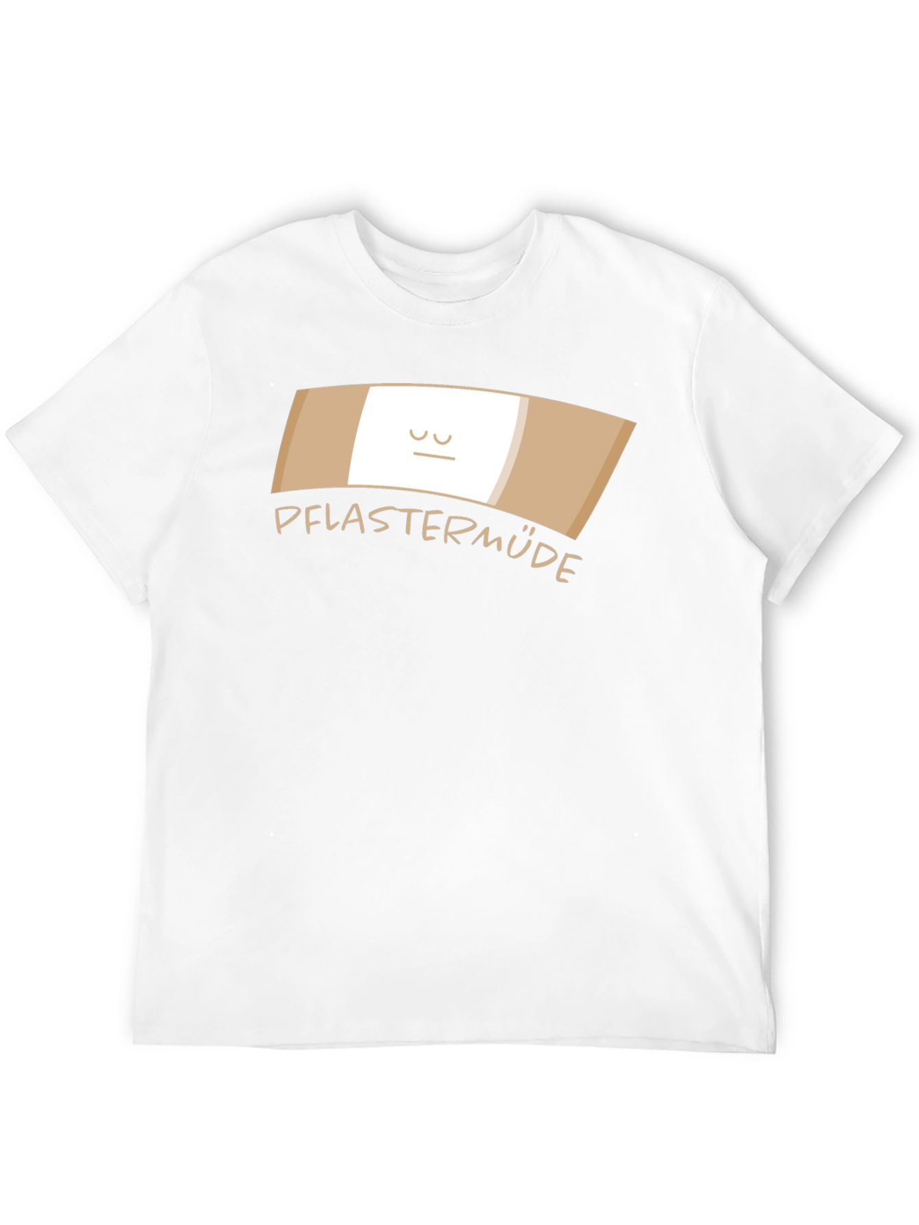 Pflastermude Cartoon Bandage Graphic T-Shirt