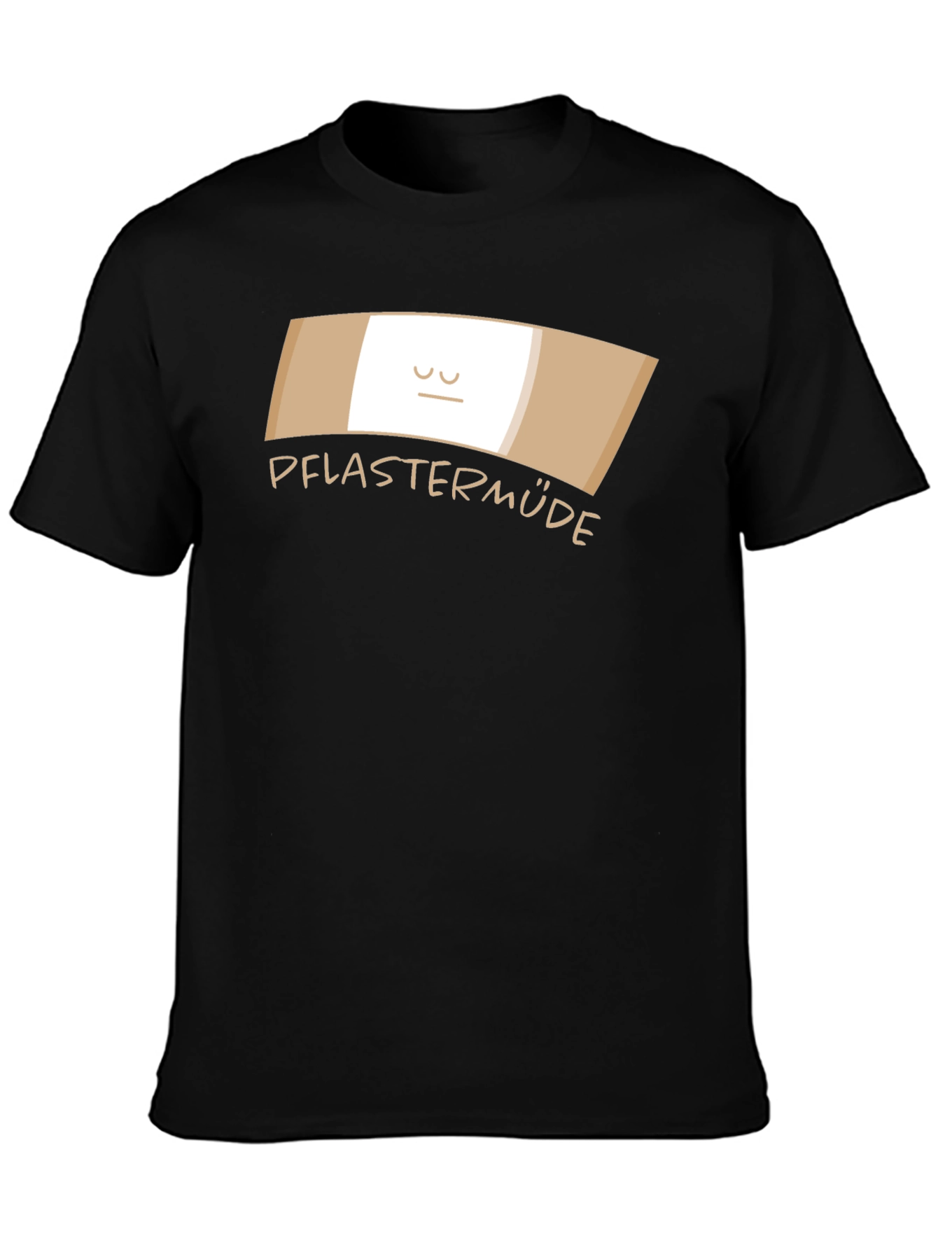 Pflastermude Cartoon Bandage Graphic T-Shirt