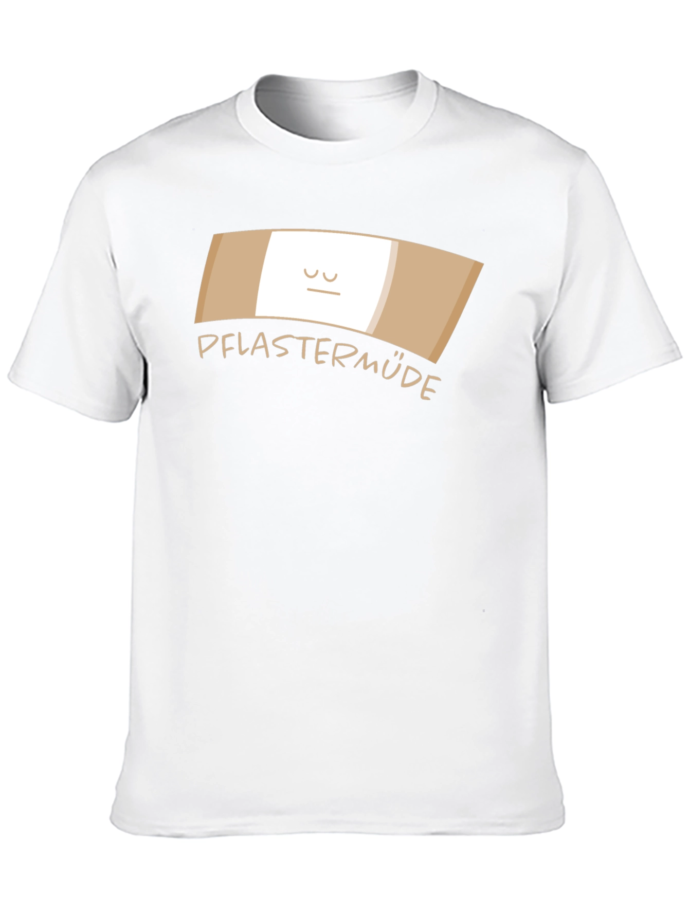 Pflastermude Cartoon Bandage Graphic T-Shirt