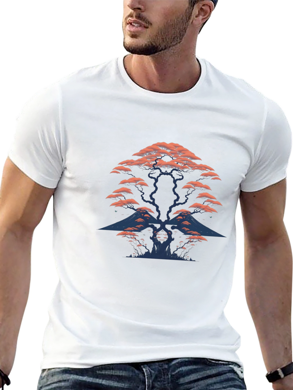 Bonsai Tree Graphic Tee - Stylish & Unique